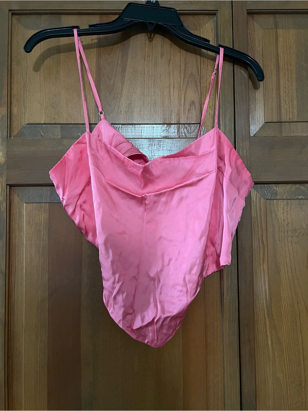 Gianni Bini Coral Pink Satin Cami Top